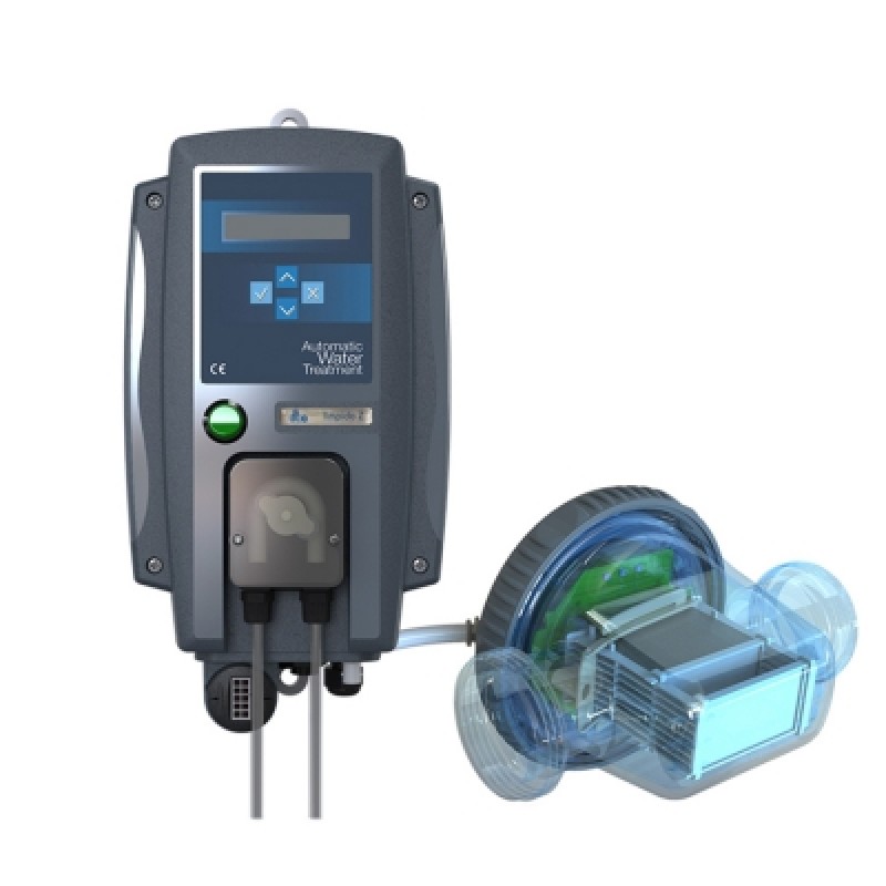 Electrolizor de sare pentru piscina Limpido Z3 cu reglare pH/Rx, 60 mc - CCEI France PF10I074