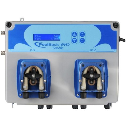 Sistem de dozare si control pH/Redox, digital, 1.5 l/h, PoolBasic Double Pro - SEKO SPMBASPA0