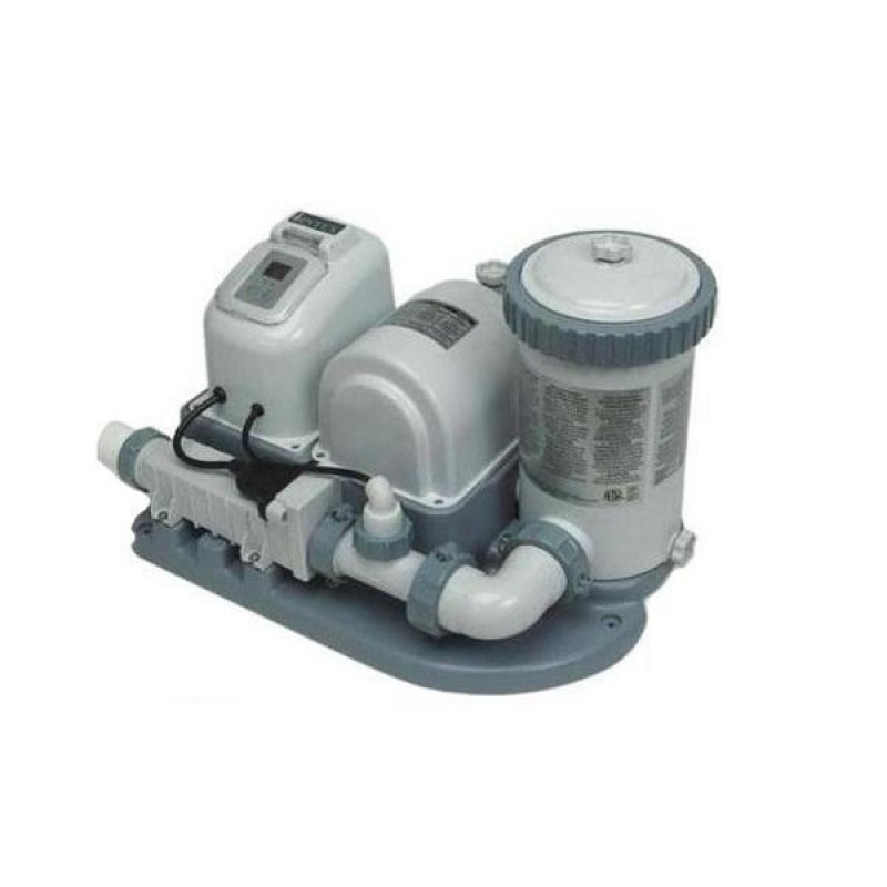 Generator de clor cu pompa de filtrare 7.57 m3/h pentru piscine supraterane