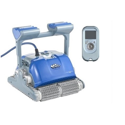 Robot automat curatare piscina, pentru podea, pereti si linia apei, wi-fi + telecomanda, 18 m cablu, lungime piscina max 15 m, M500 - Dolphin Maytronics M500